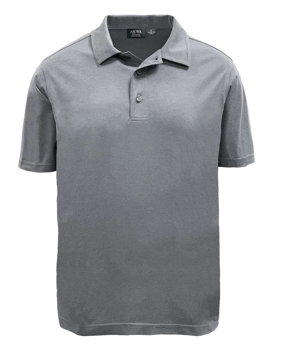 AKWA Men's Double Sueded Jersey Polo