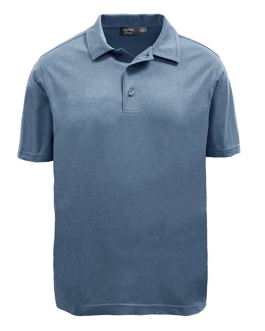 AKWA Men's Double Sueded Jersey Polo
