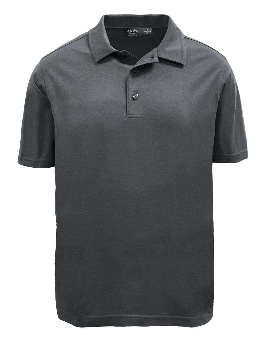 AKWA Men's Double Sueded Jersey Polo