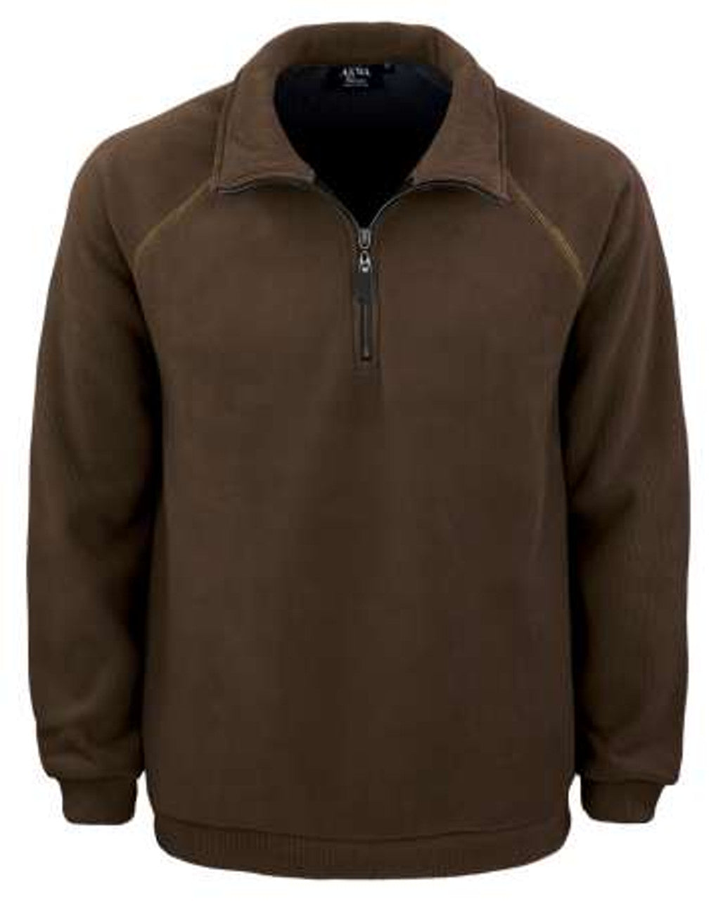 AKWA Men's Corduroy Bonded Fleece 1/4 Zip Pullover