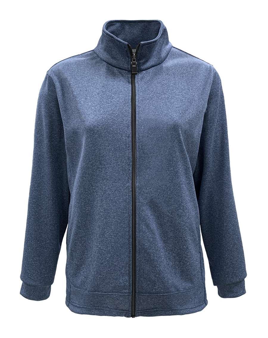 AKWA Ladies' Bonded Interlock Full Zip Jacket