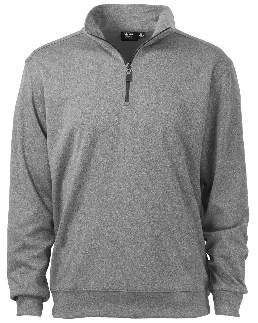 AKWA Men's Bonded Interlock Full Zip Jacket