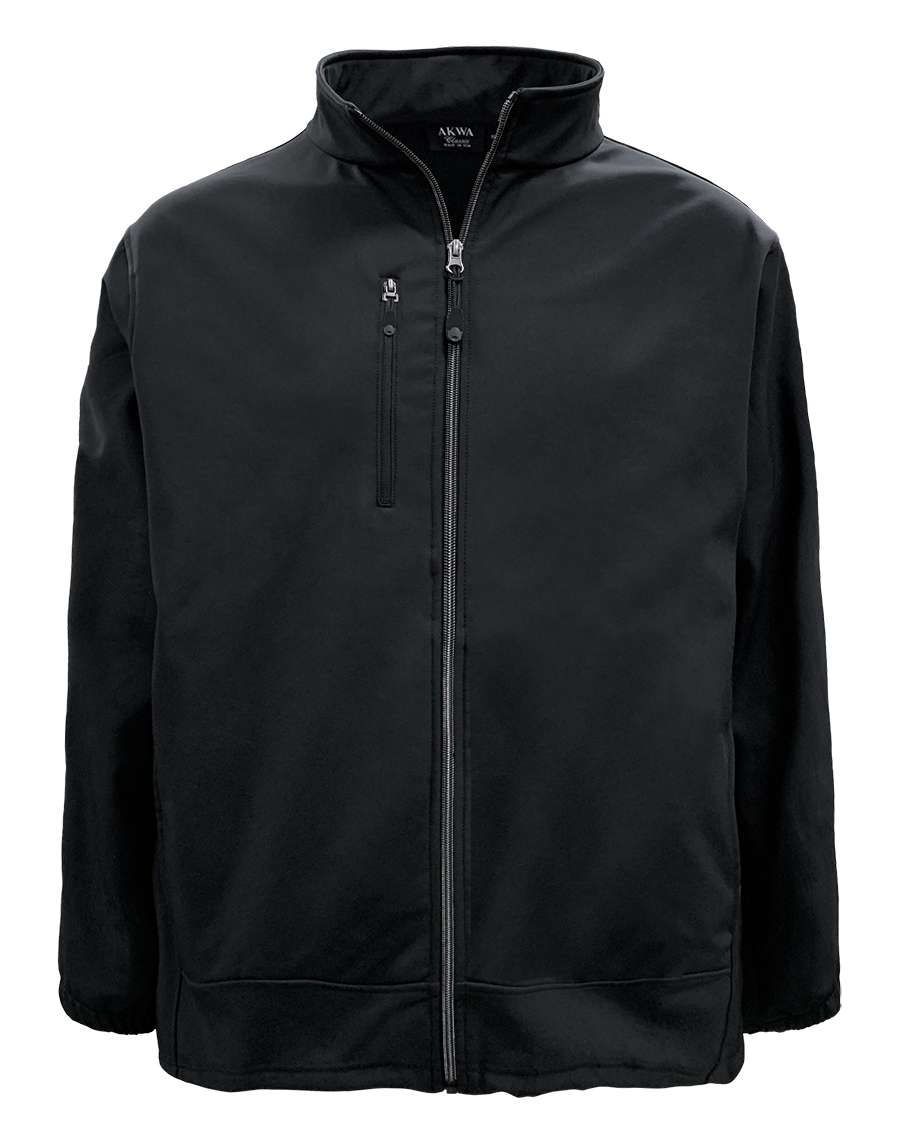 AKWA Men's 3 Layers Soft Shell Full Zip Jacket
