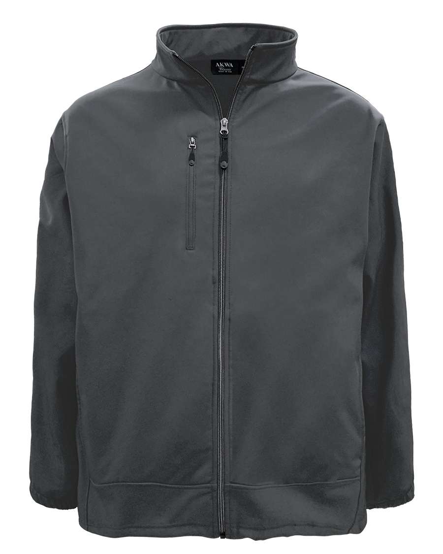 AKWA Men's 3 Layers Soft Shell Full Zip Jacket