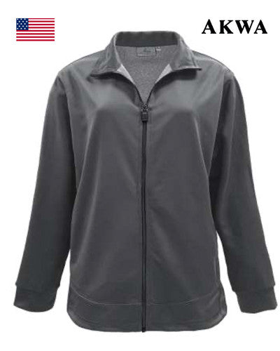 AKWA Ladies' Bonded Interlock Full Zip Jacket
